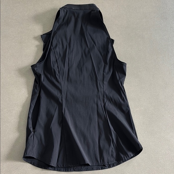 Express Black Ruffled Blouse - Picture 5 of 5